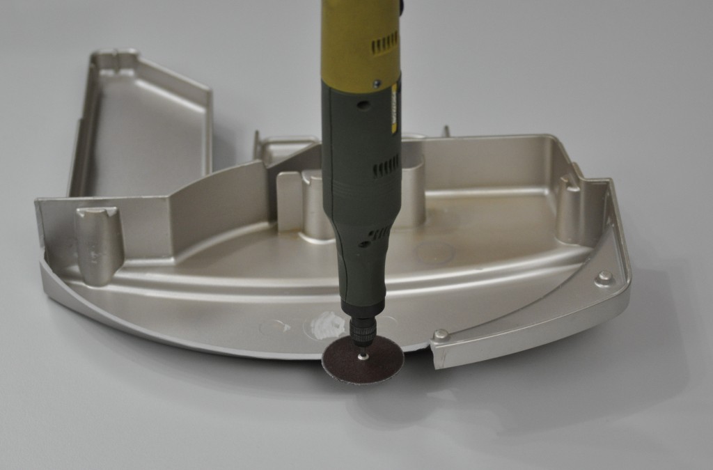 Auffangbehälter mit Dremel